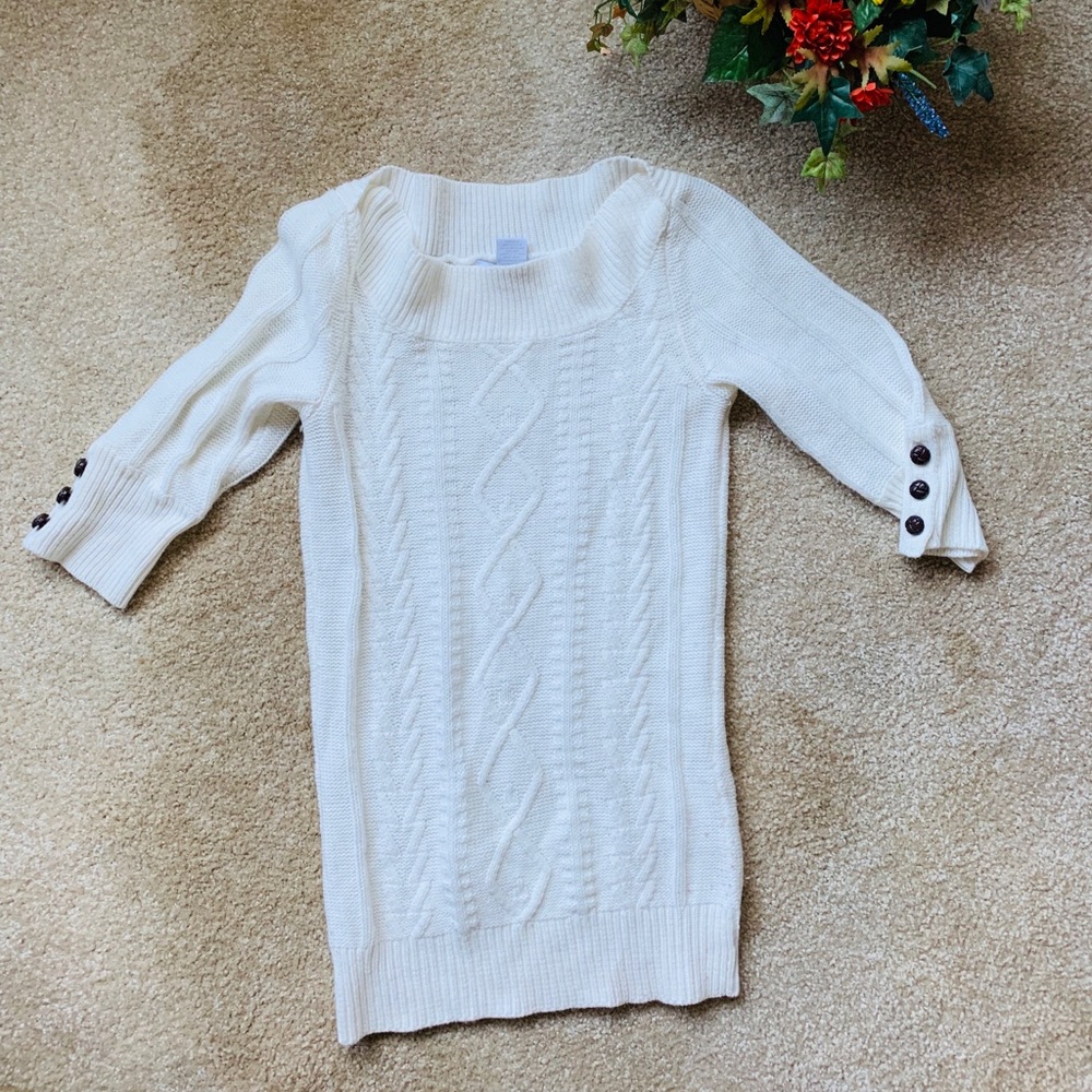 Charlotte Russe white sweater